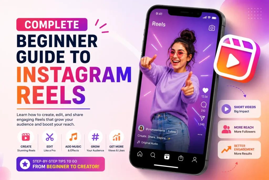 A beginner's guide to Instagram Reels, with tips for creating videos on your phone and growing your audience.