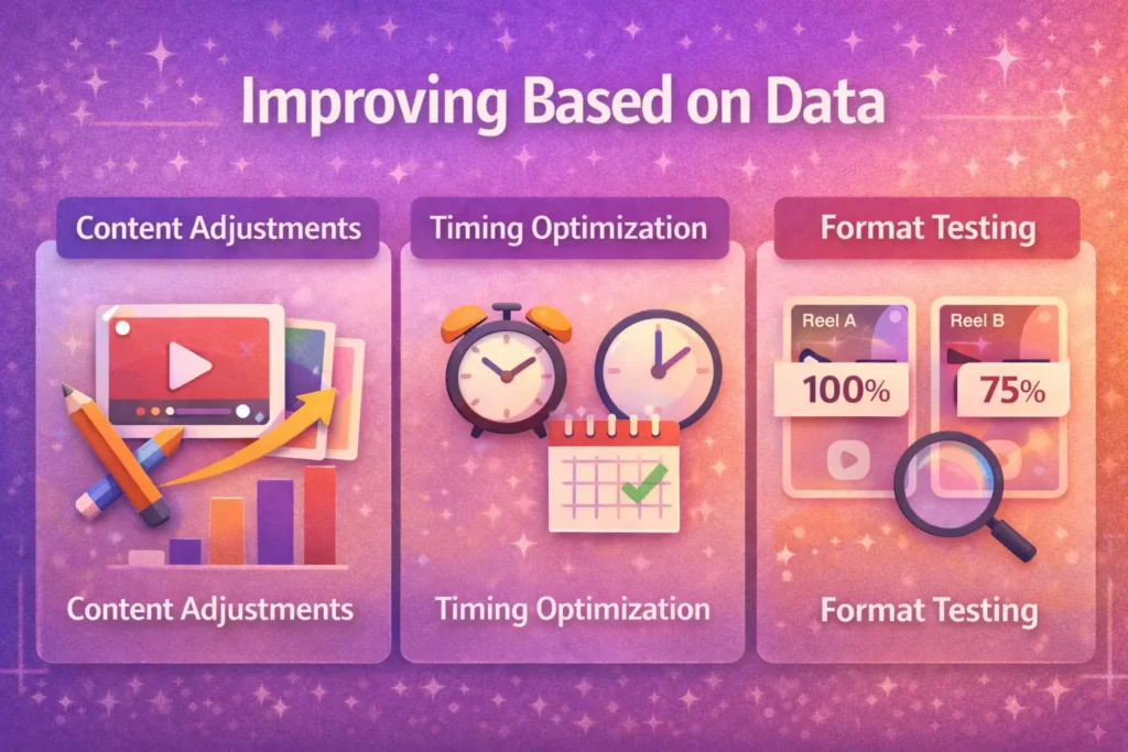 Use Instagram Insights data to improve your content strategy and performance.