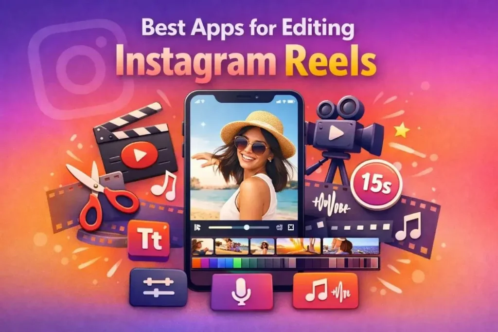 Best apps for editing Instagram Reels with mobile video editing tools.