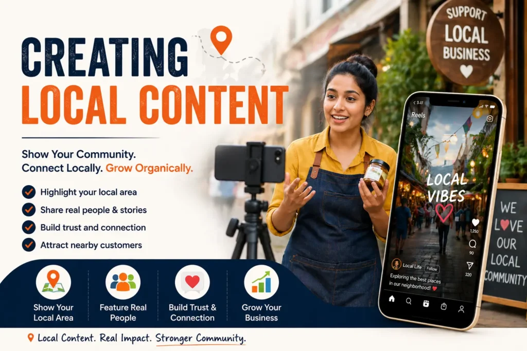 Local business owners are creating Instagram Reels to connect with people in the neighborhood.