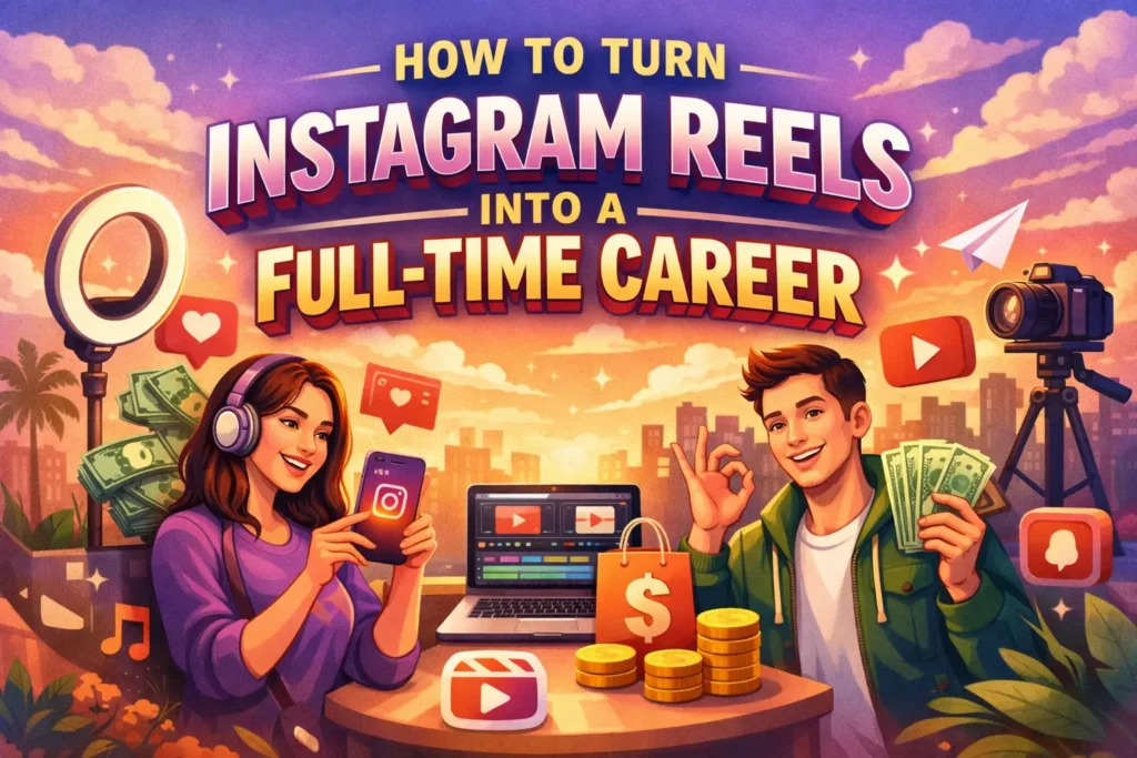 People are creating Instagram Reels and earning money from content creation.