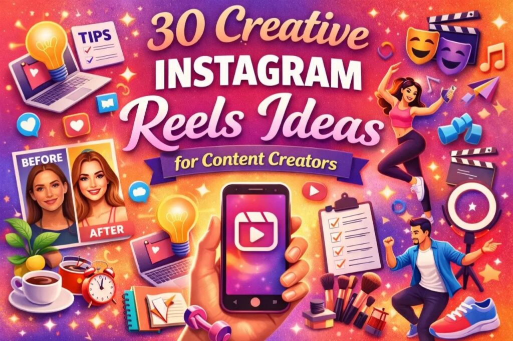 Creative Instagram Reels ideas for content creators with tips and trends.