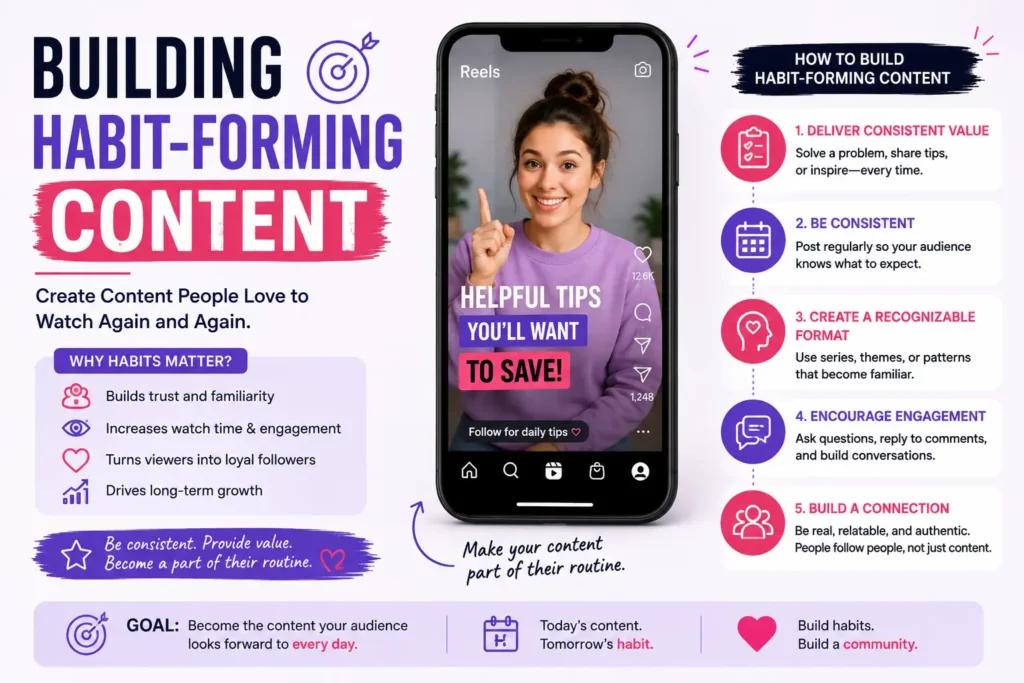 Creating a content strategy on Instagram for better engagement and audience loyalty that gets people hooked.
