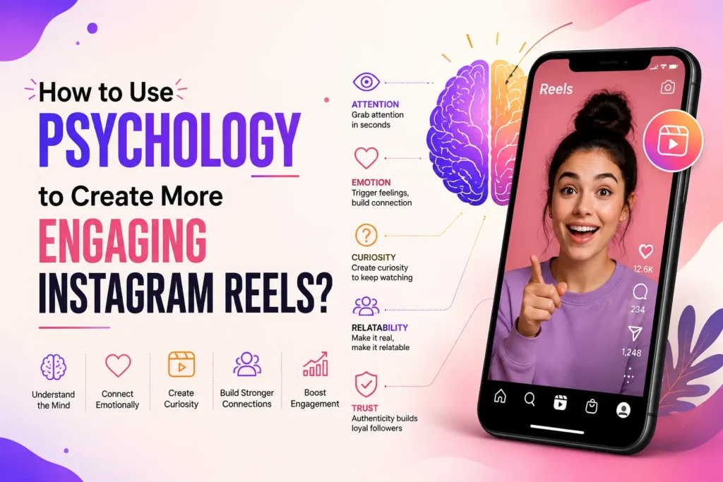 Psychology tips for creating engaging Instagram Reels and increasing audience engagement.