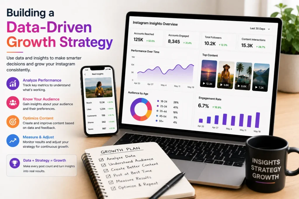 Data-driven strategy for Instagram Reels growth.